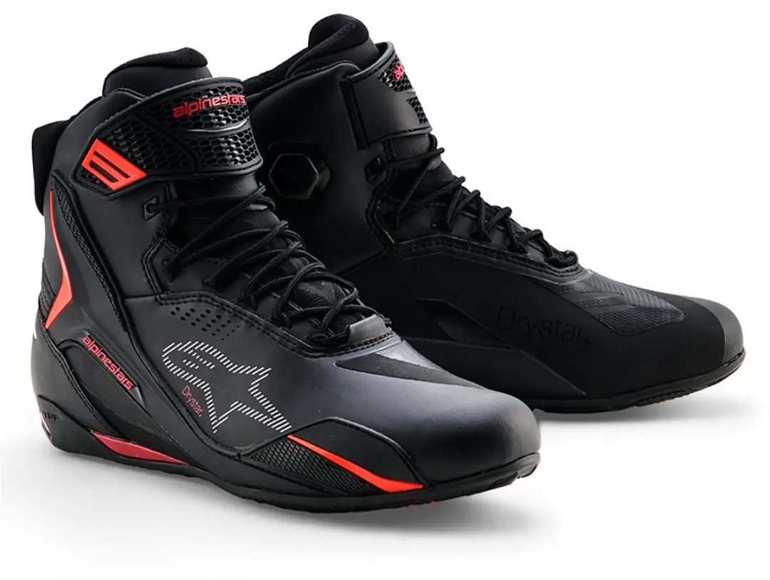 Alpinestars Faster-4 Drystar Motorschoenen - Zwart EU 43