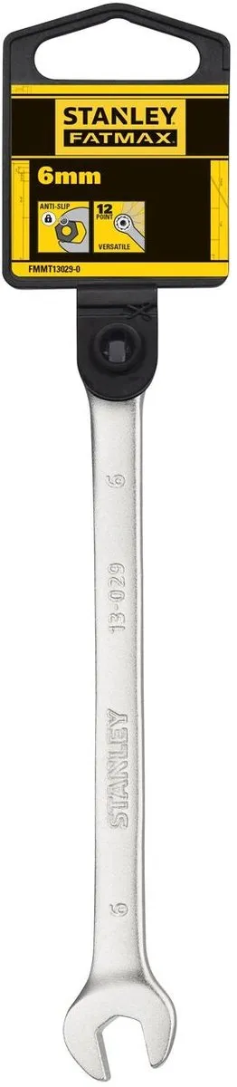 Stanley FatMax Ringsteeksleutel 6mm - Antislip - afbeelding 3 van 3