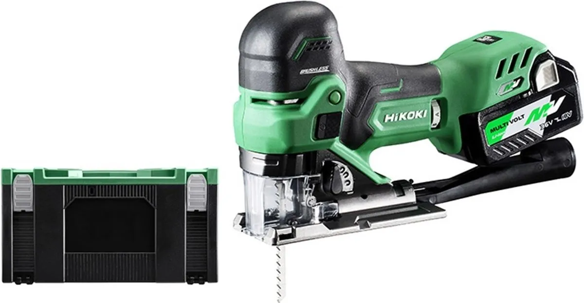 Hikoki CJ36DBWRZ Accu Decoupeerzaag Set - 36V - 2x 2,5Ah - T-greep - afbeelding 3 van 3
