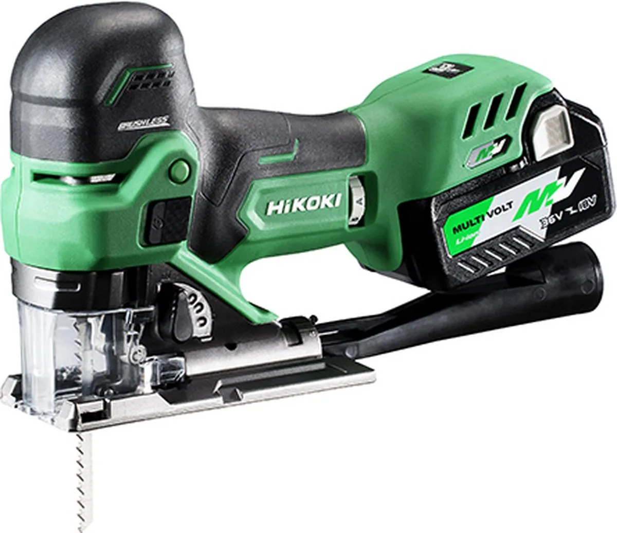 Hikoki CJ36DBWRZ Accu Decoupeerzaag Set - 36V - 2x 2,5Ah - T-greep - afbeelding 2 van 3