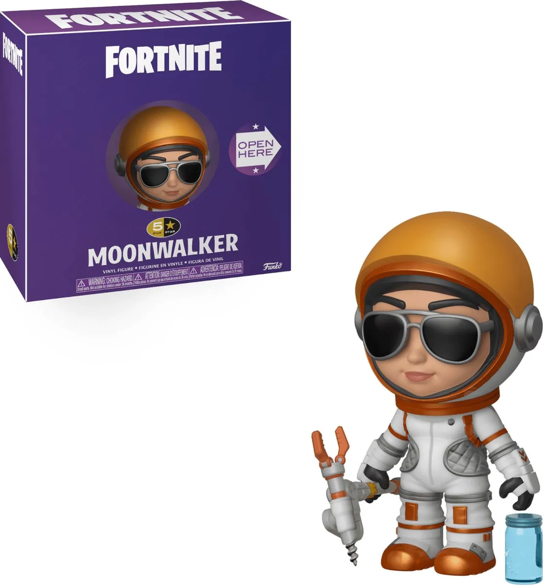 Funko 5 Star Fortnite Moonwalker Vinyl Figure 34681 - Multicolor
