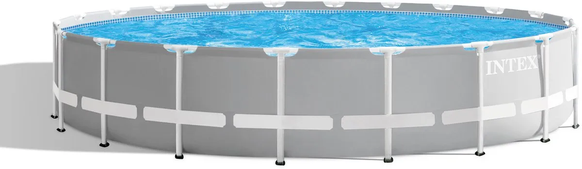 Intex Prism Frame™ Premium Pool - Opzetzwembad - Ø 610 x 132 cm met filterpomp