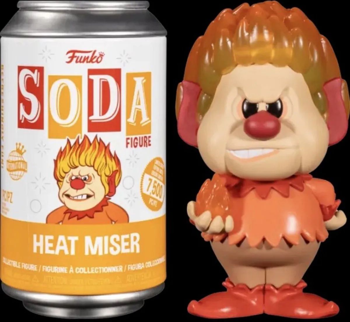 Funko Vinyl Soda Figure Santa Claus - Heat Miser LE 7500 - Multicolor