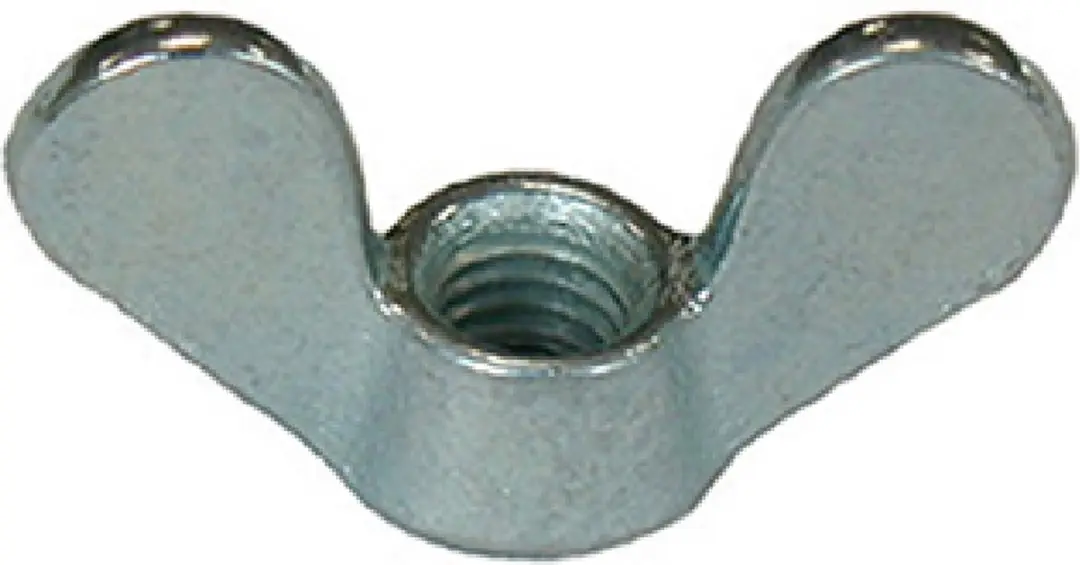 Hoenderdaal Vleugelmoer M8 DIN315 - Zilver