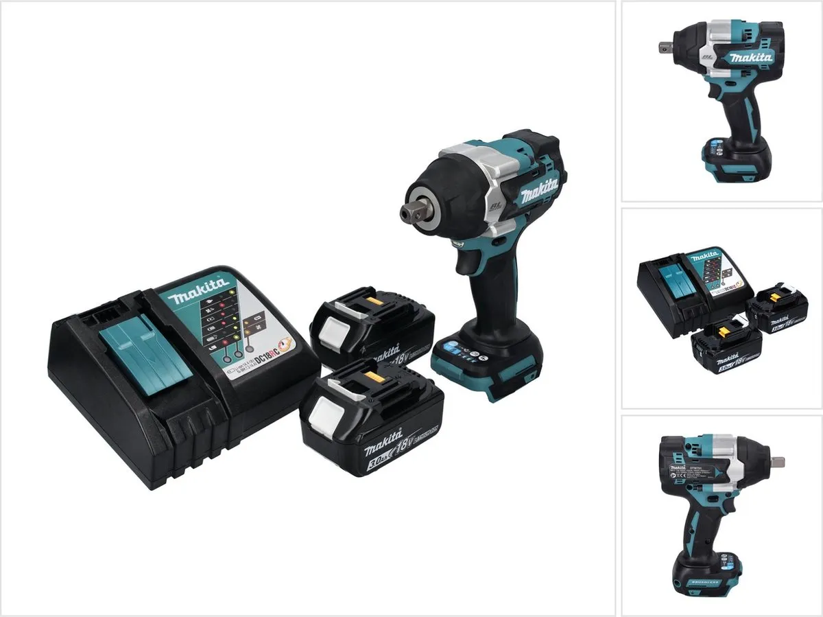 Makita DTW 701 RF Slagmoersleutel 18V 700Nm