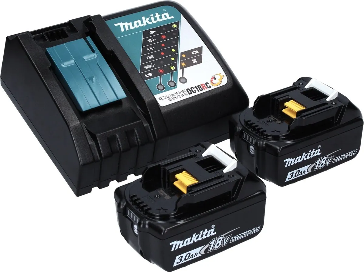 Makita DTW 701 RF Slagmoersleutel 18V 700Nm - 2x 3.0Ah Accu + Lader - afbeelding 3 van 6