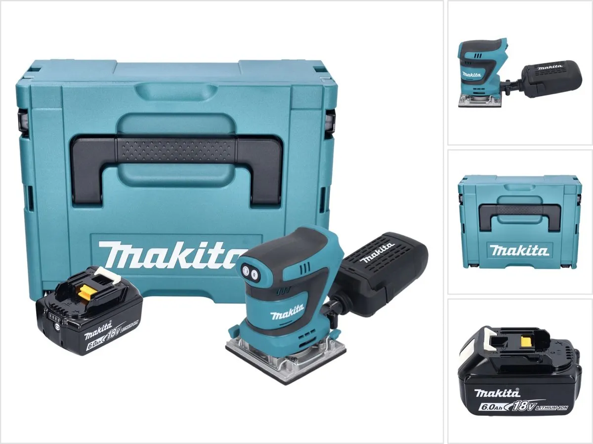 Makita DBO 484 Accu-Excentrische Schuurmachine 18V