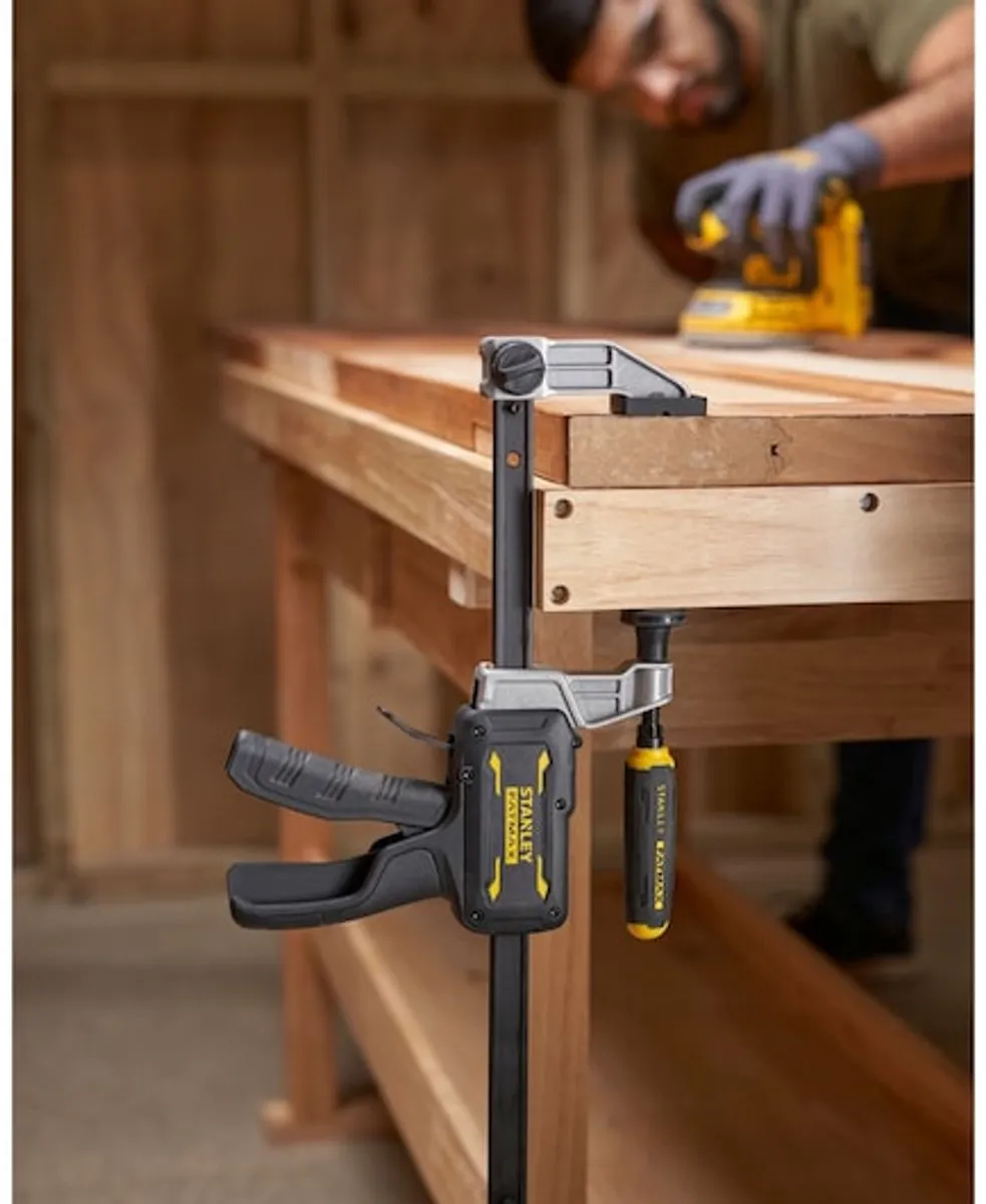 Stanley FatMax FMHT83007-0 Grote Eenhandklem - Zwart/Geel