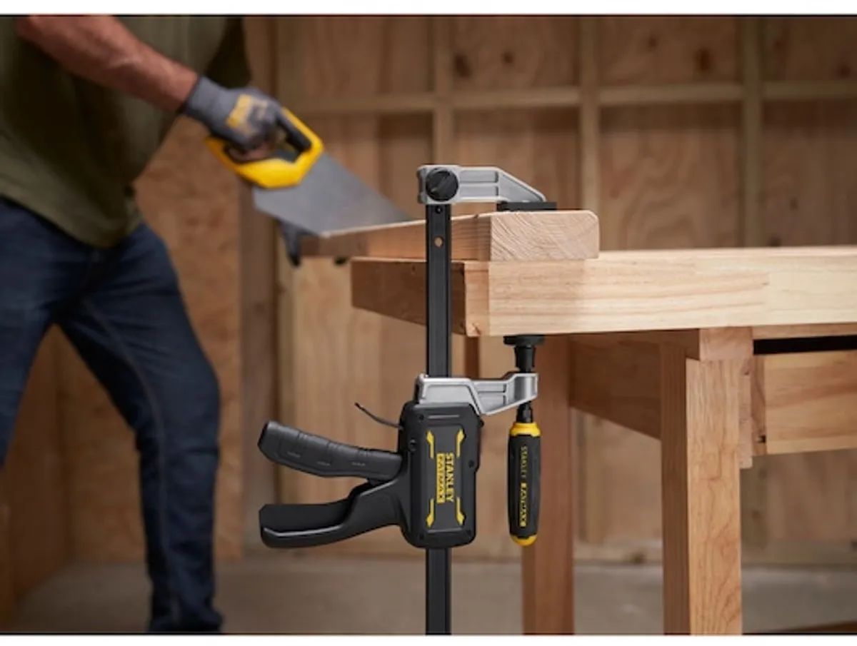 Stanley FatMax FMHT83007-0 Grote Eenhandklem - Zwart/Geel