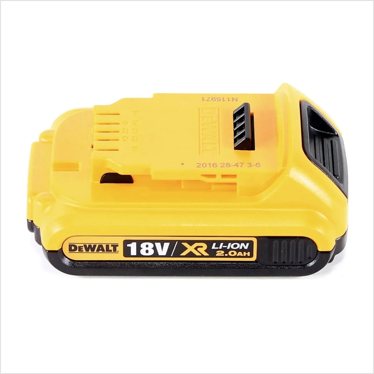 DeWalt DCG 406 NT Haakse Slijper 18V 125mm - 2.0Ah Accu - afbeelding 3 van 5