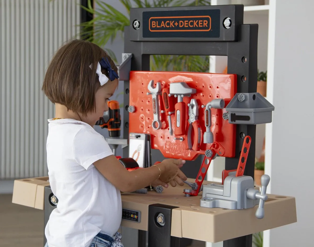Smoby Bricolo Center Speelgoedwerkbank - 92 Accessoires