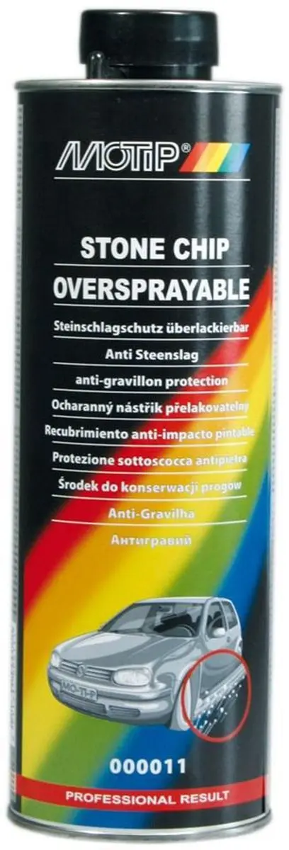 Motip Anti Steenslag Onderschroefbus 1kg - Zwart