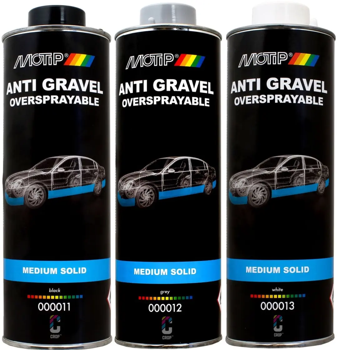 Motip Anti Steenslag Onderschroefbus 1kg - Zwart
