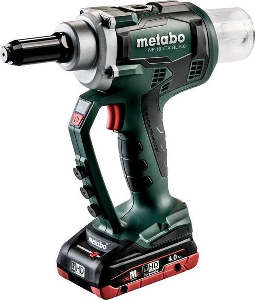 Metabo NP 18 LTX BL 5.0 LiHD Blindnietpistool