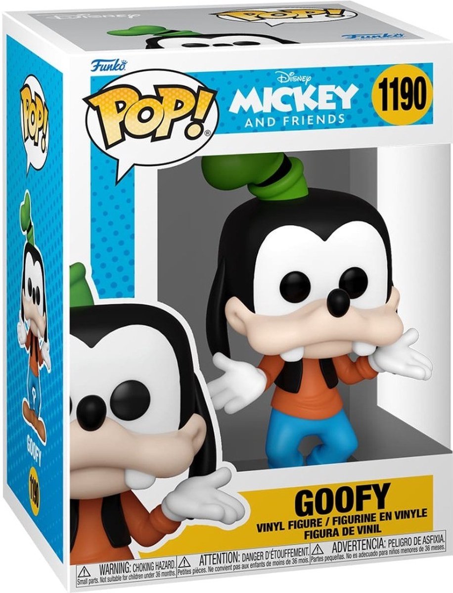 Funko Goofy - Sensational 6 POP! Goofy 9 cm Verzamelfiguur - Multicolours