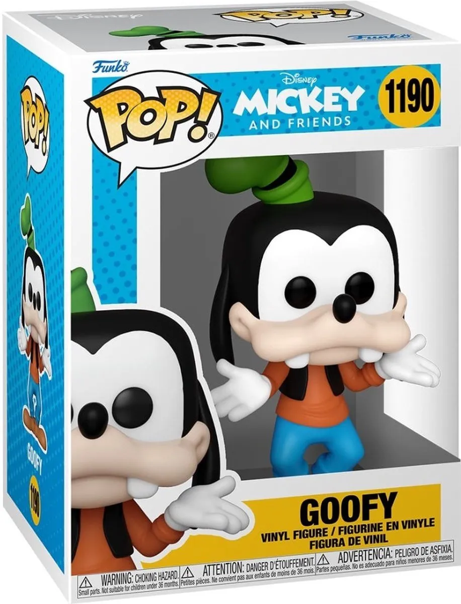 Disney Funko Goofy Sensational 6 POP! Verzamelfiguur 9cm - Multicolor