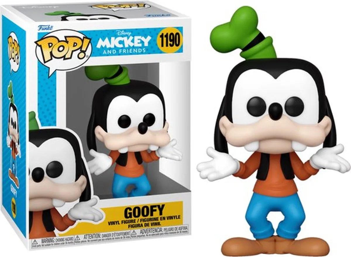 Disney Funko Goofy Sensational 6 POP! Verzamelfiguur 9cm - Multicolor