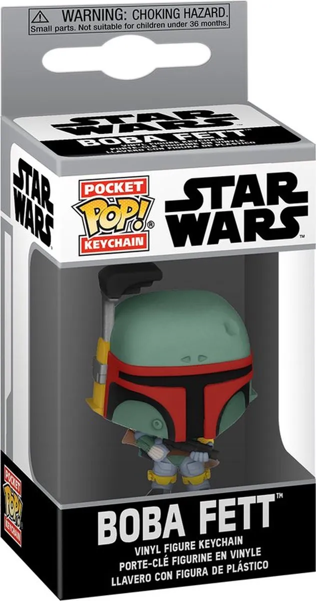 Funko Pocket POP Boba Fett Sleutelhanger - 4cm
