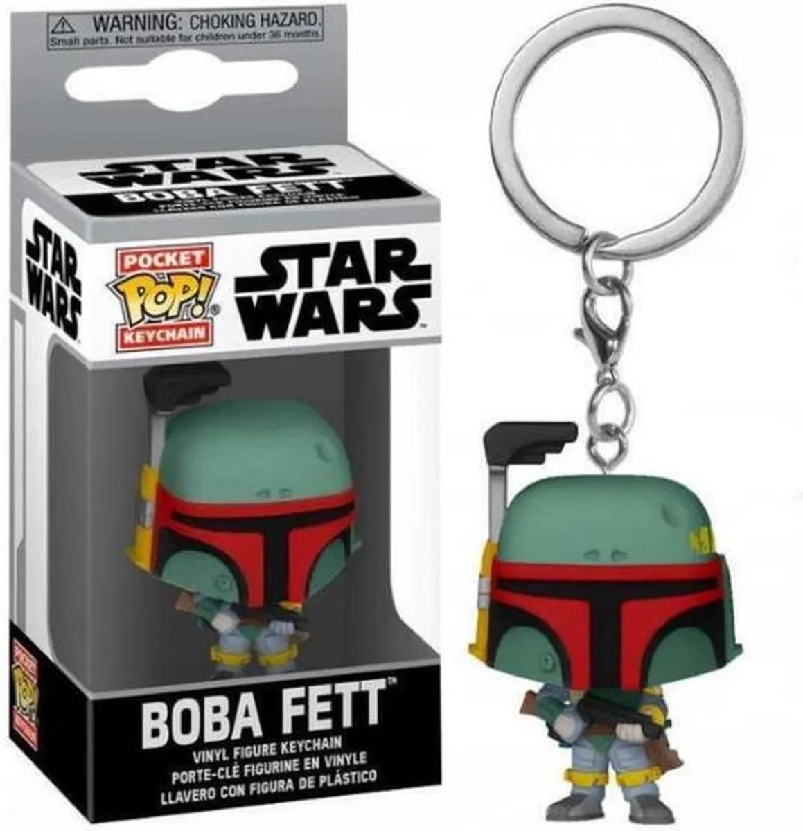 Funko Pocket POP Boba Fett Sleutelhanger - 4cm