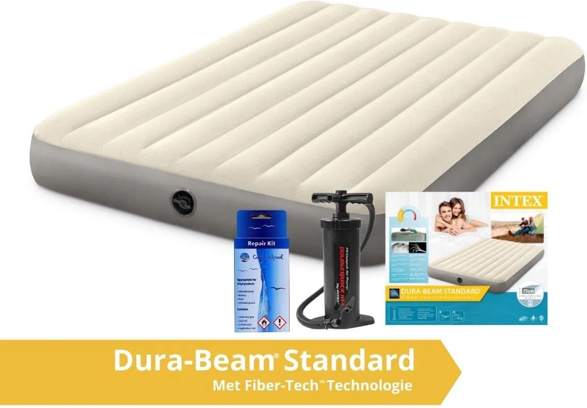 Intex Deluxe GKD Luchtbed 2 Persoons