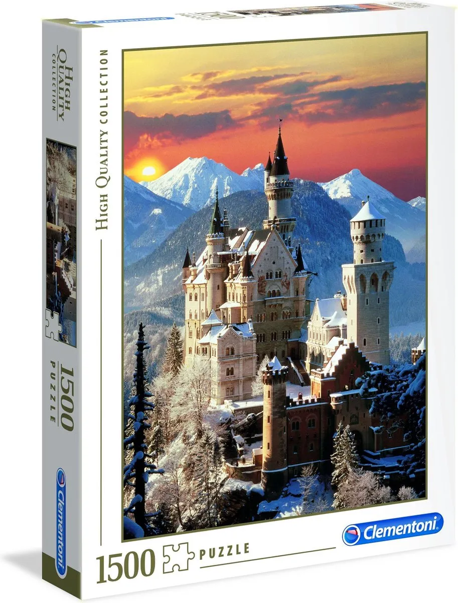 Clementoni Neuschwanstein Puzzel 1500 Stuks
