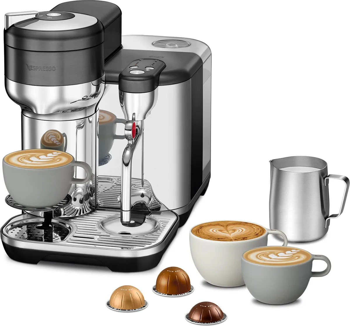 Sage Vertuo Creatista SVE850BST4EBL1 Koffiecupmachine - Nespresso
