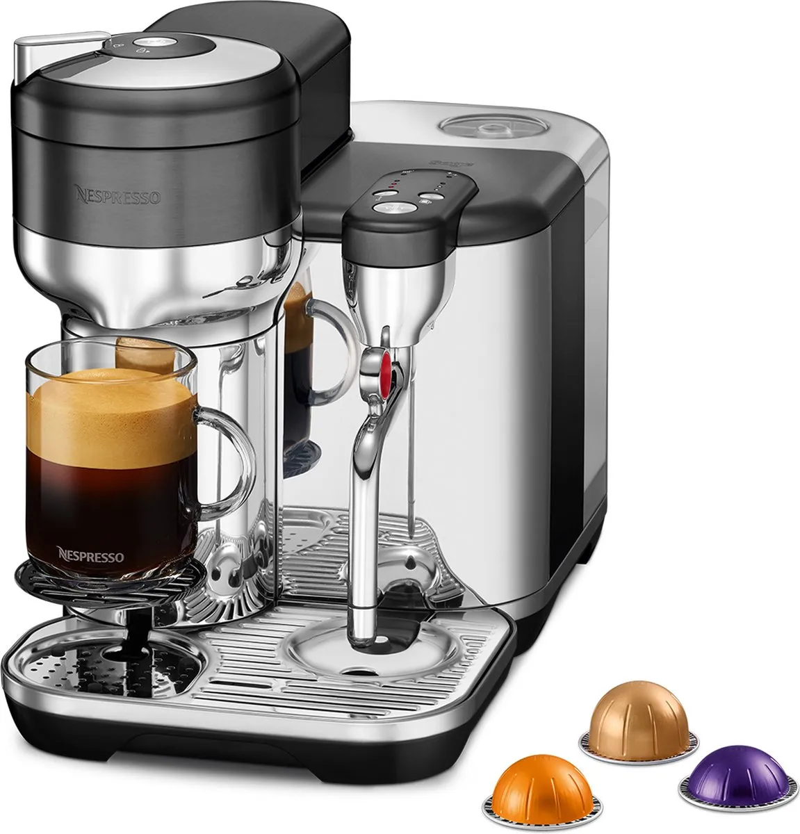 Sage Vertuo Creatista SVE850BST4EBL1 Koffiecupmachine