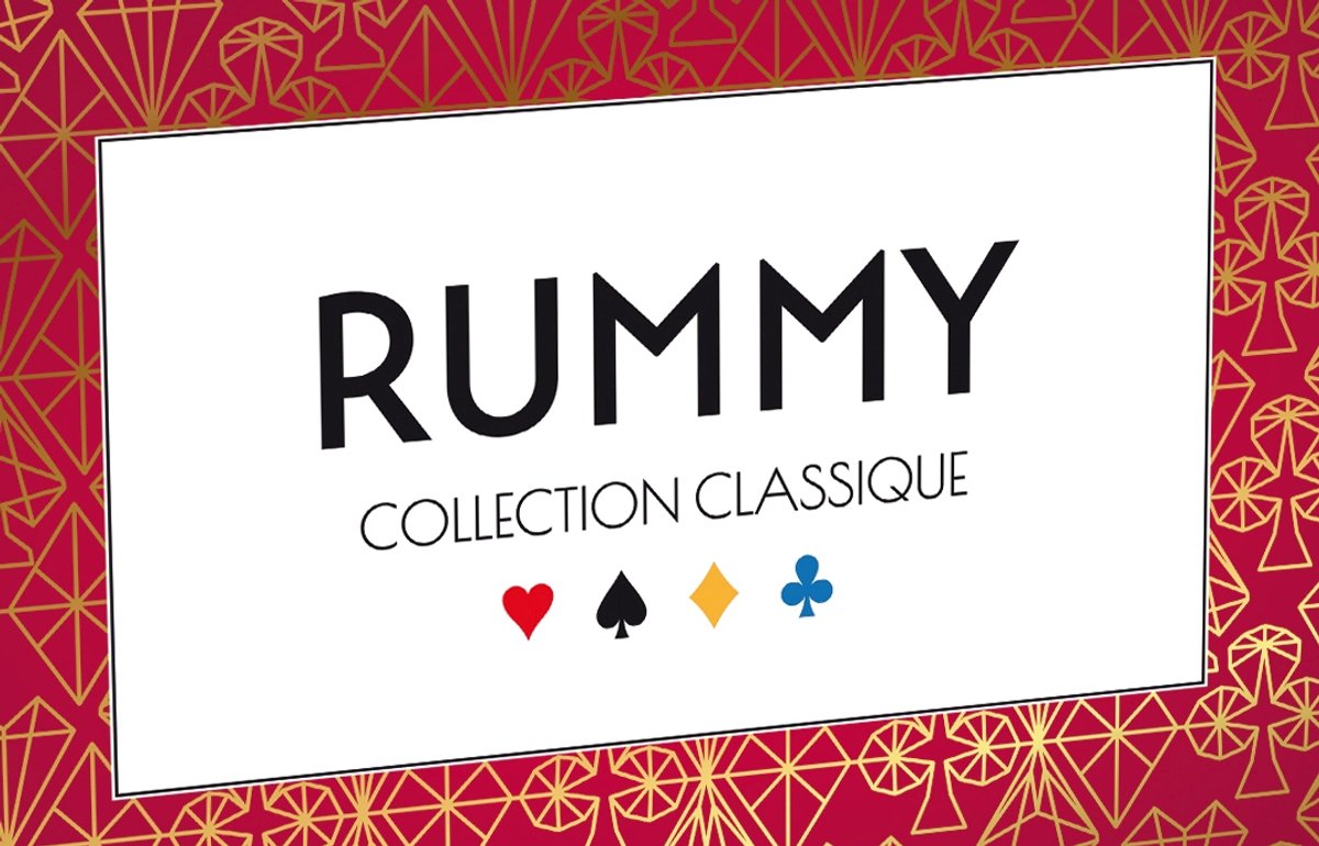 Tactic Rummy Deluxe - Bordspel - Classic Collection - Klassiek Tegelspel - 2-4 spelers - 30+ Minuten - Deluxe Uitvoering