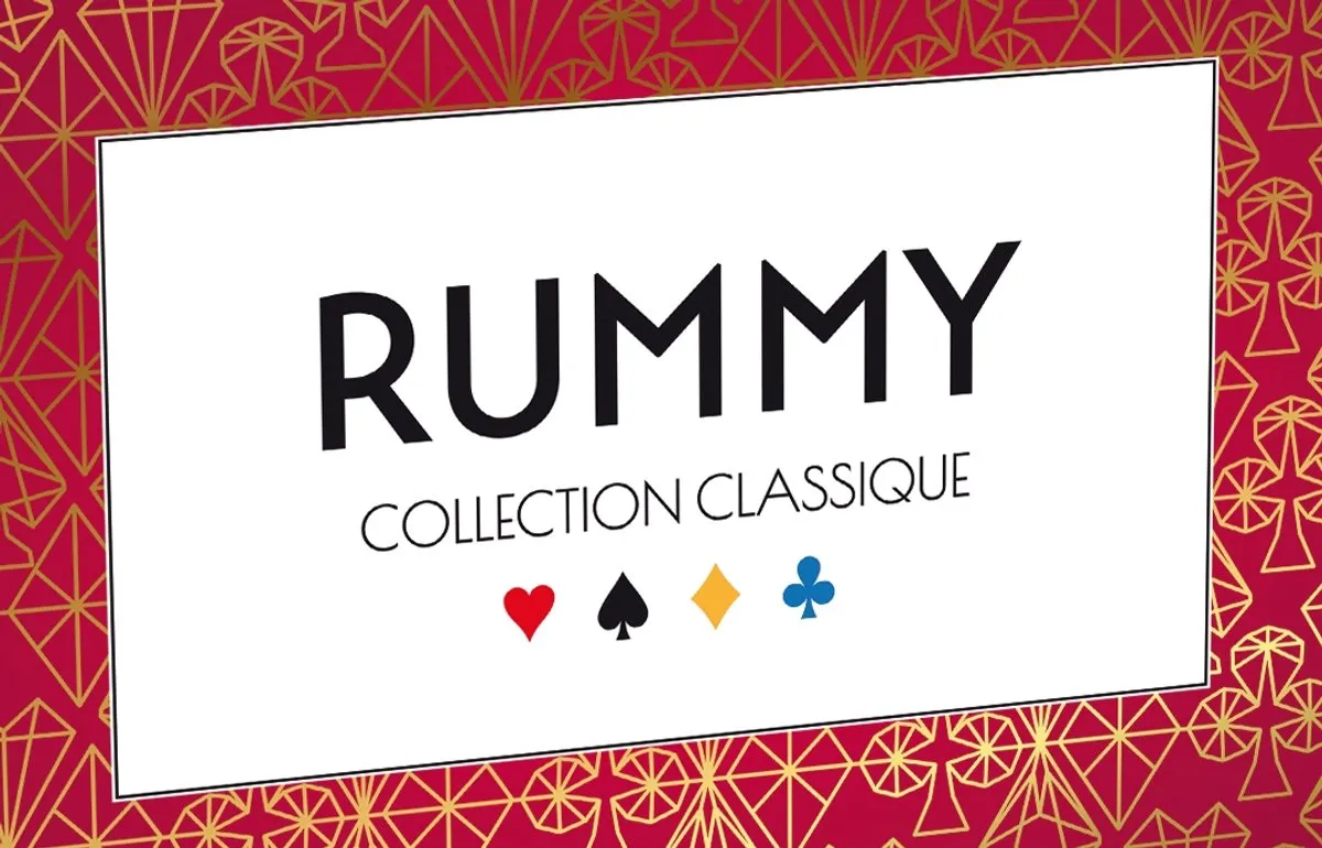 Tactic Rummy Deluxe Bordspel - 2-4 Spelers - 30+ Minuten