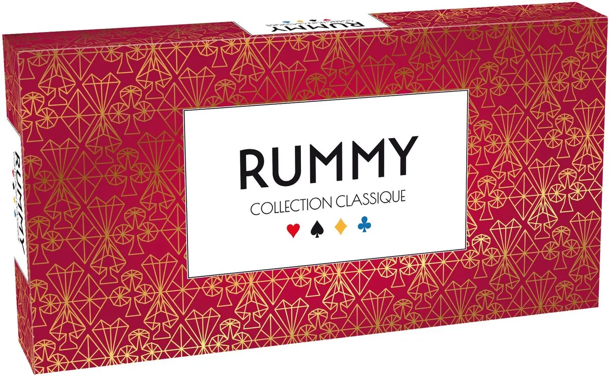 Tactic Rummy Deluxe Bordspel