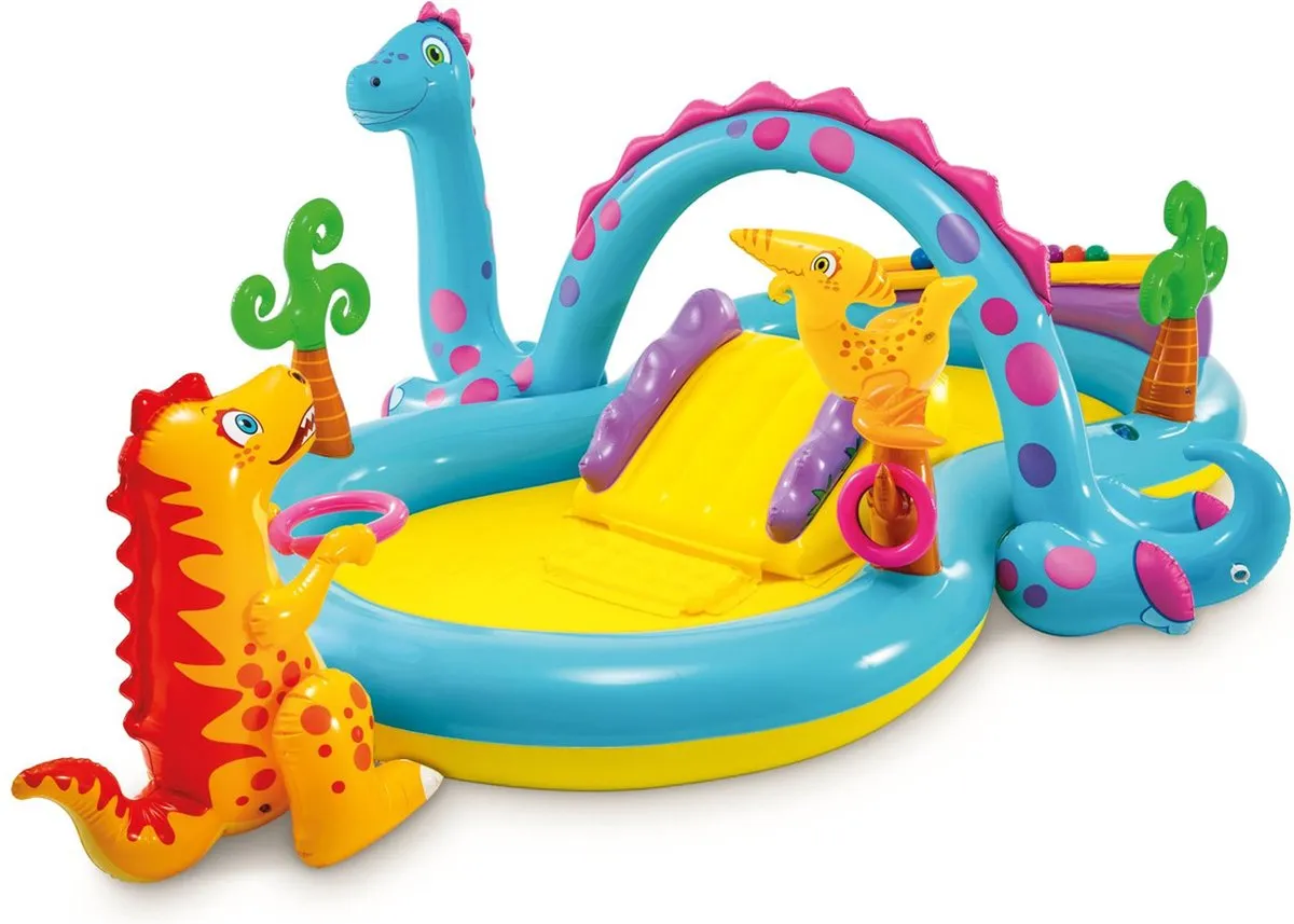 Intex Dinoland Opblaaszwembad 302x229x112cm