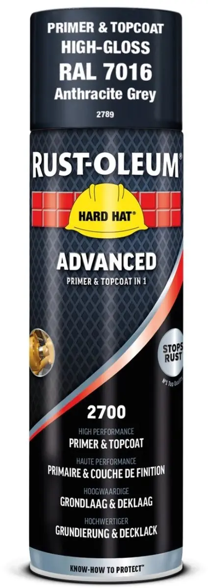 Rust-Oleum Grondverf & Lak 500ml Antraciet RAL7016