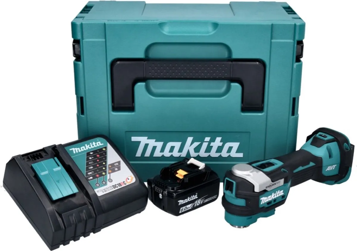 Makita DTM 52 Multifunctioneel Gereedschap 18V - 6,0Ah - Starlock Max