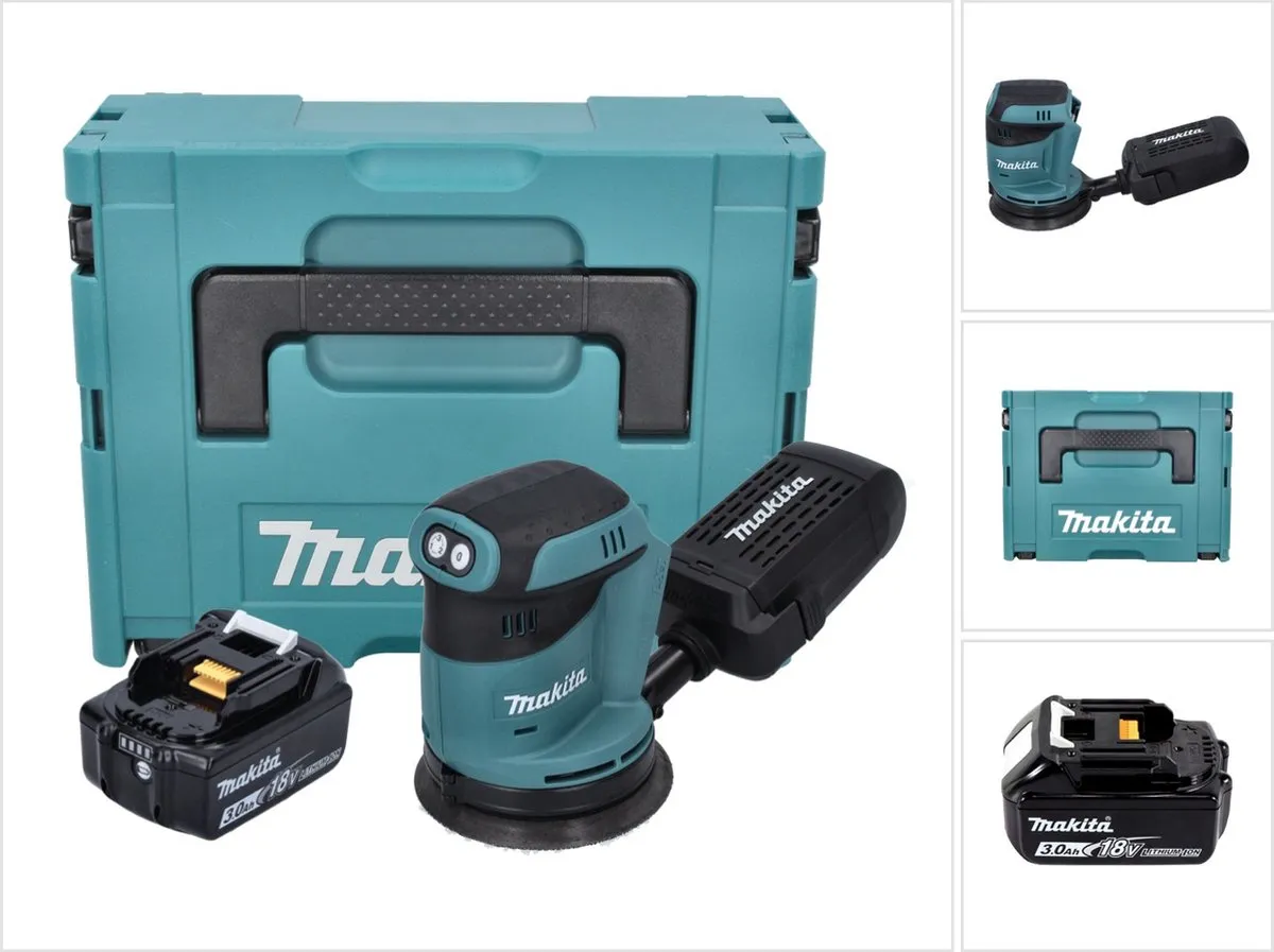 Makita DBO 180 F1J Excentrische Schuurmachine 125mm