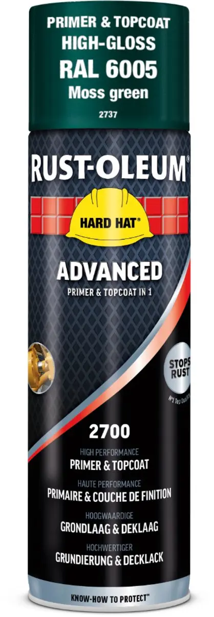 Rust-Oleum Grondverf & Lak 500ml - RAL6005 Groen