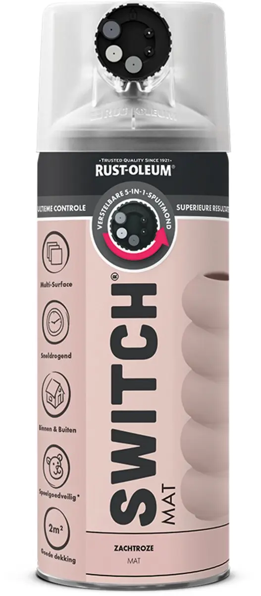 Rust-Oleum Switch Spuitbus Verf Mat 400ml