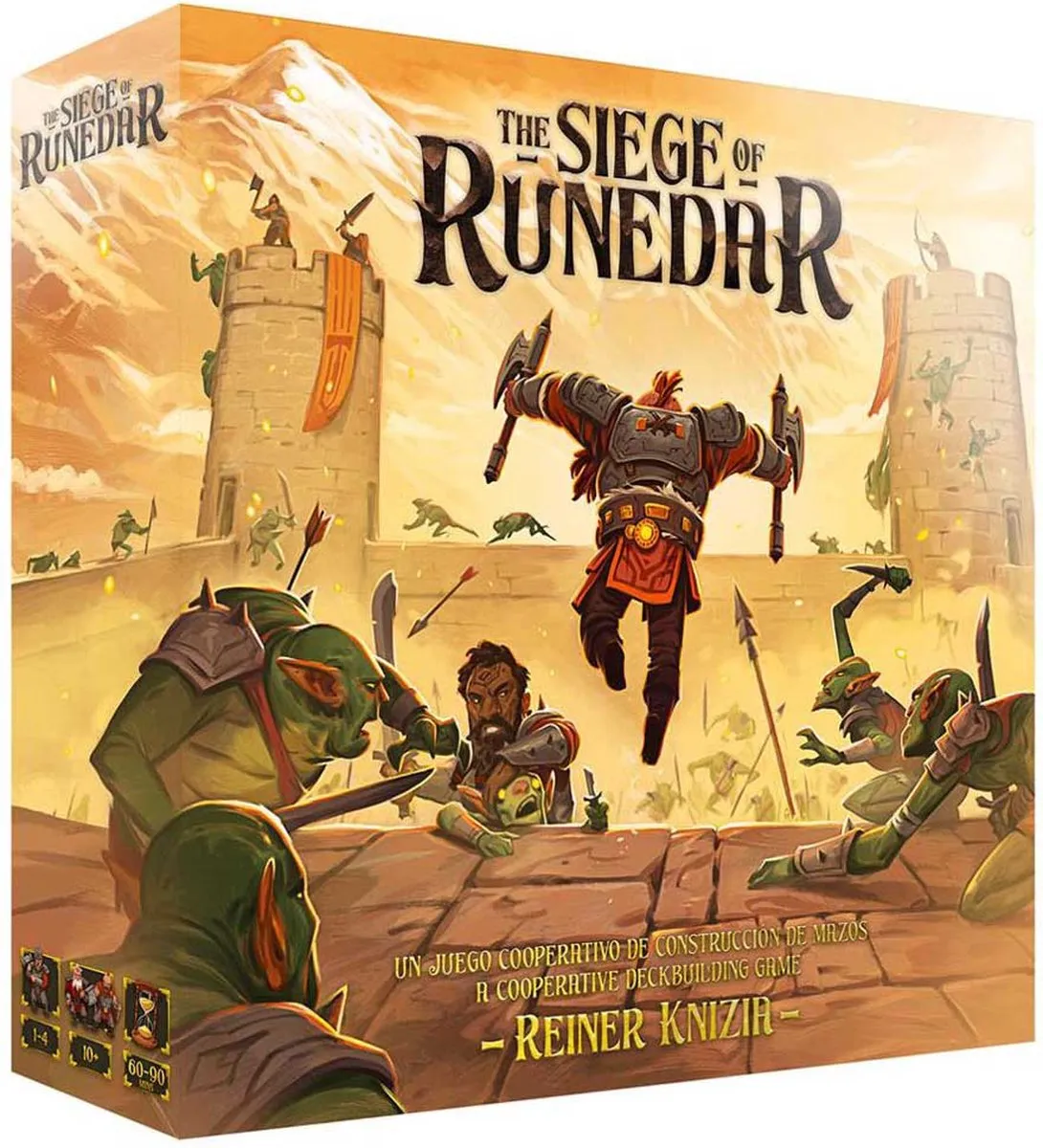 Asmodee The Siege Of Runedar Bordspel Veelkleurig
