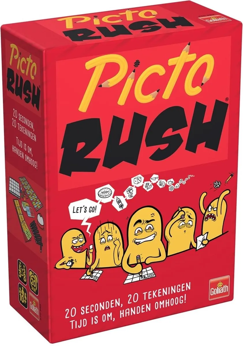 Goliath Picto Rush Tekenspel - 2 Spelers