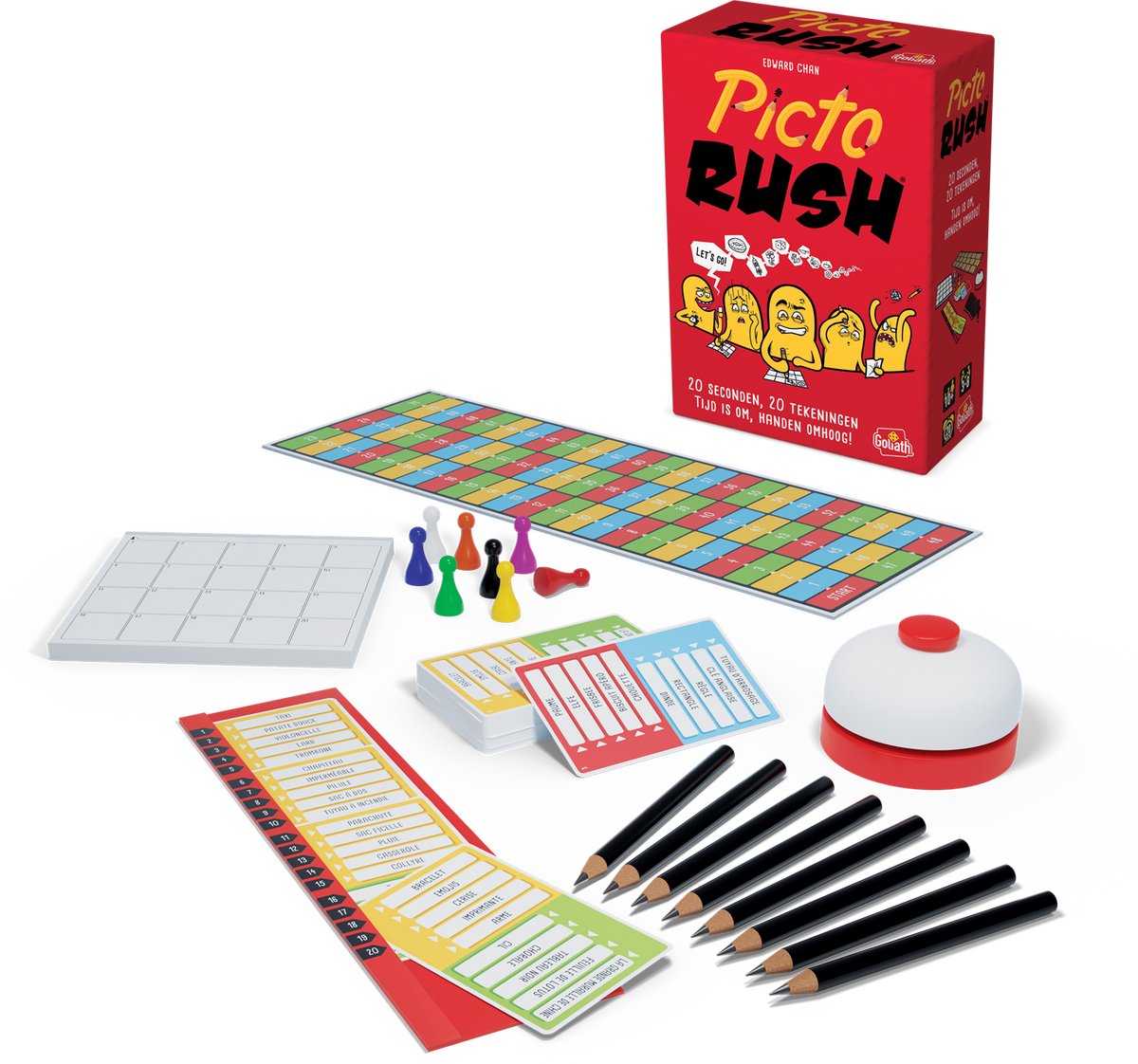Goliath Picto Rush - Kaartspel - Tekenspel