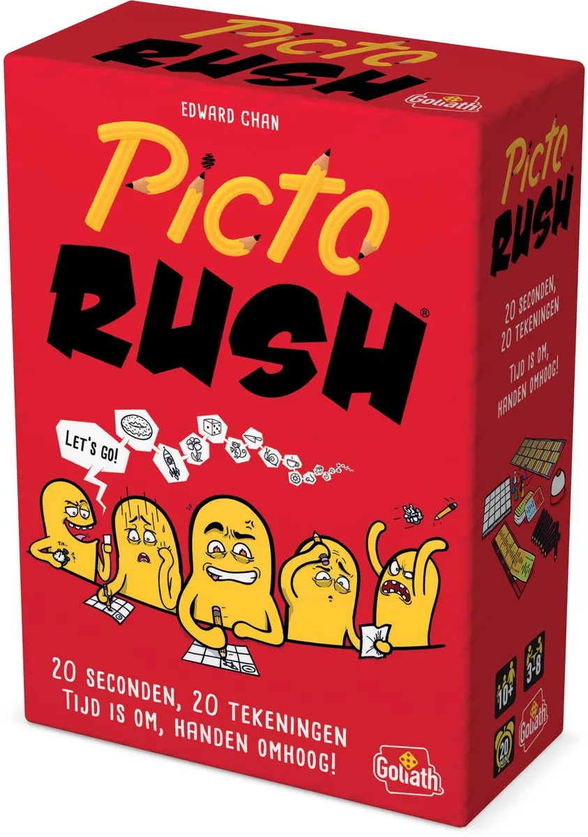 Goliath Picto Rush Tekenspel - 2 Spelers