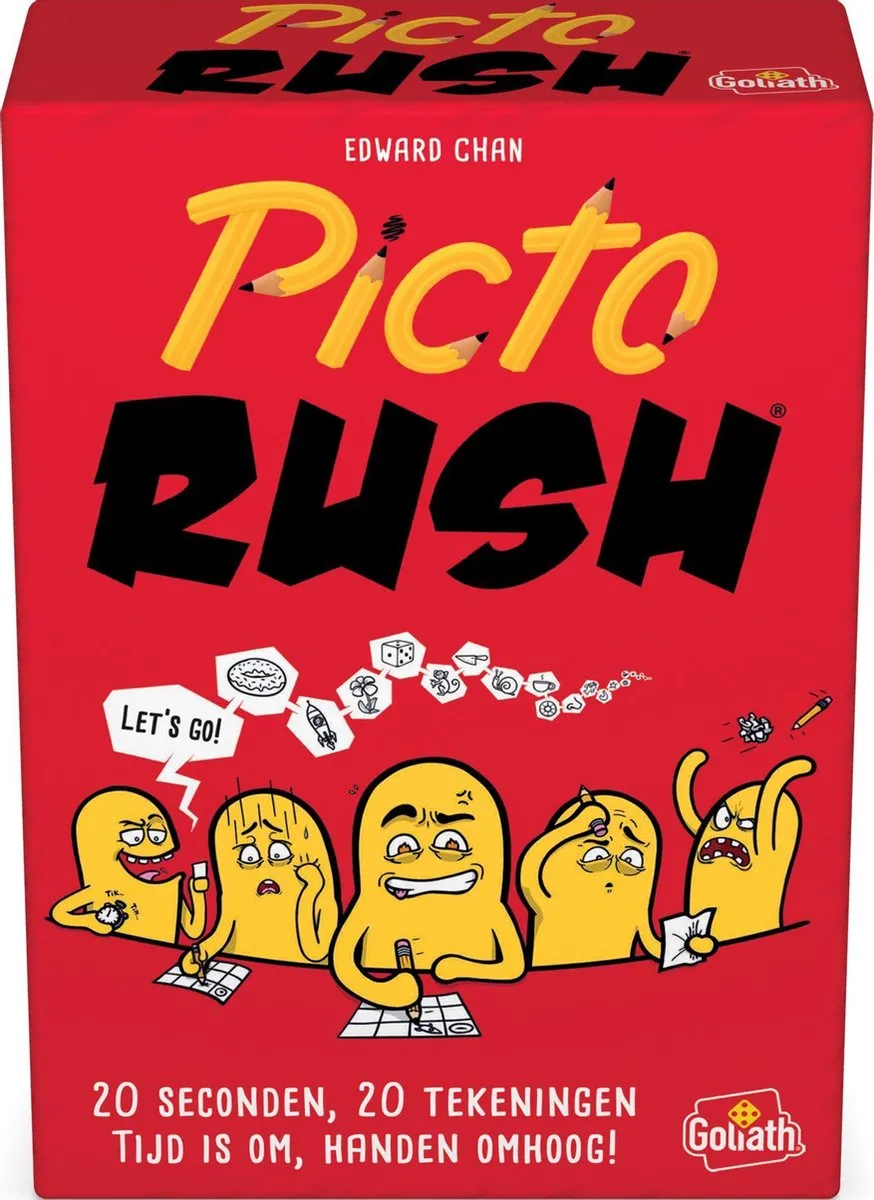 Goliath Picto Rush Tekenspel - 2 Spelers