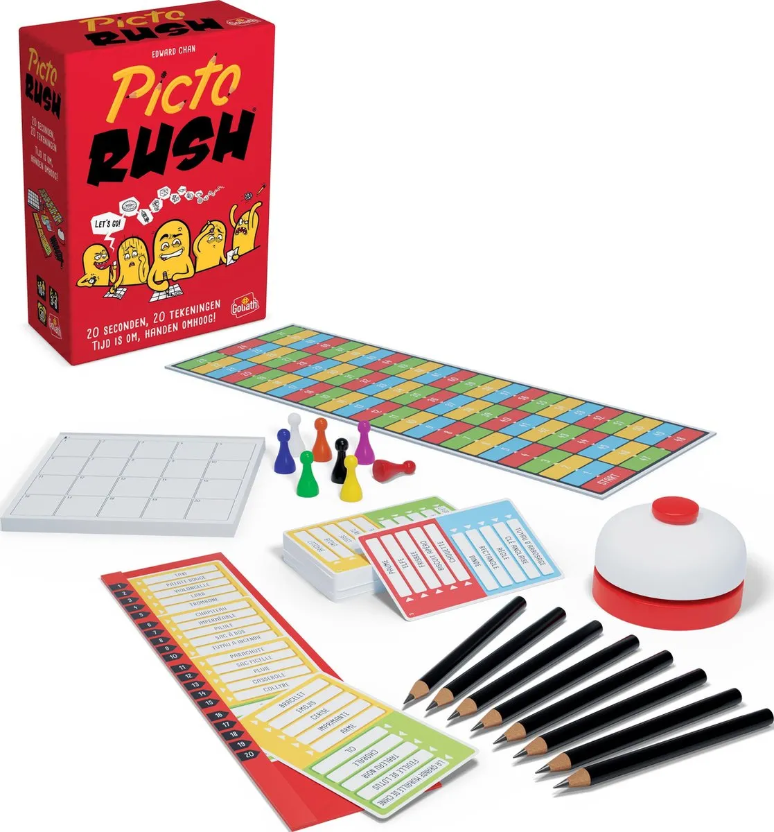 Goliath Picto Rush Tekenspel - 2 Spelers