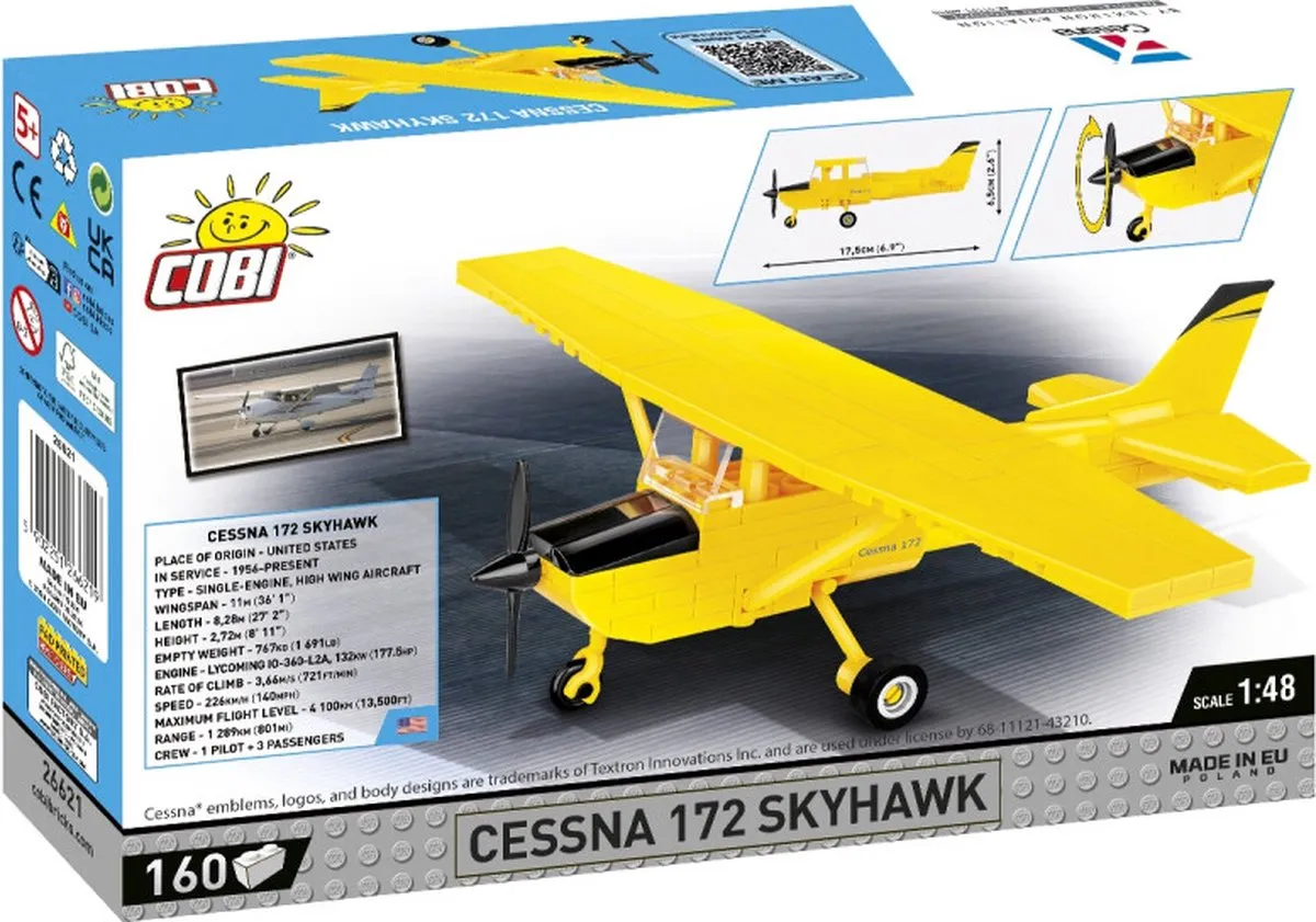 Cobi Cessna 172 Skyhawk COBI-26621 - 160 Stukken