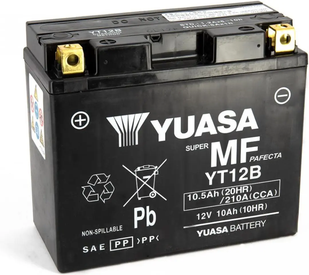 Yuasa YT12B Motoraccu 12V 10.5Ah