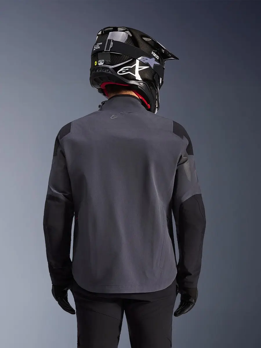 Alpinestars Maxdura Drystar XF Motorjas - Donkergrijs/Zwart