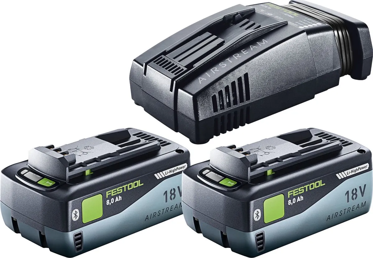Festool VECTURO OSC 18 Basic Set - 18V - 2x 8.0Ah Accu - 7 Stuks