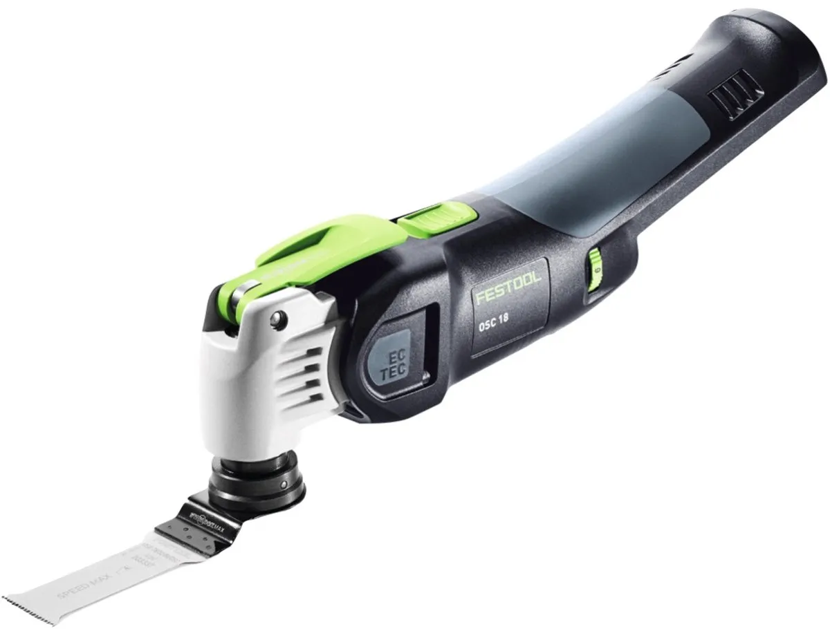 Festool VECTURO OSC 18 E-Basic Set 576592 - Accu-oscillator - 7-delige toebehorenset