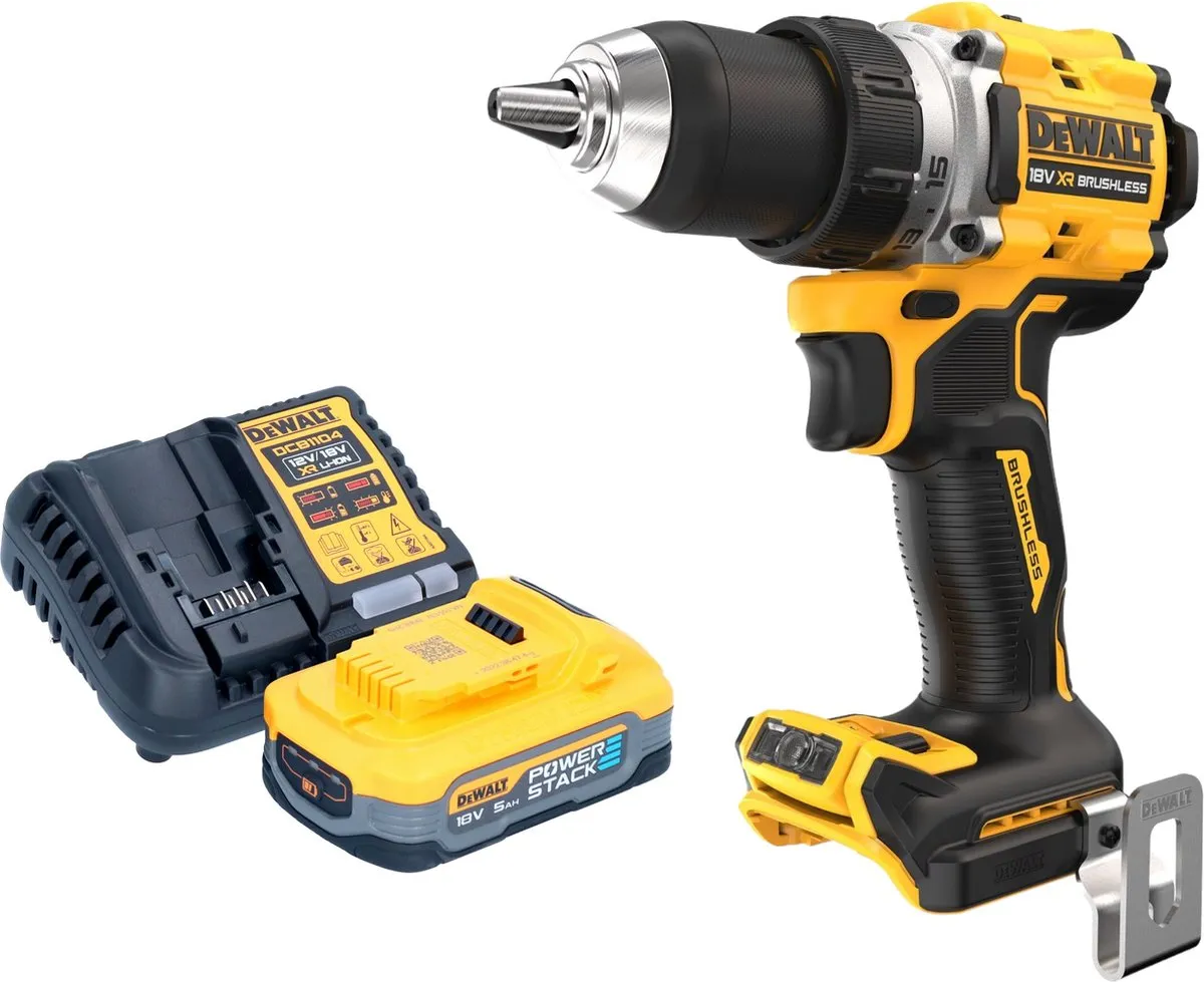 DeWalt DCD800H1 Accuboormachine 18V 90Nm Borstelloos