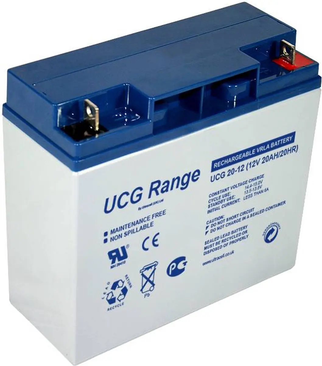 Ultracell UCG20-12 Loodaccu 12V 20Ah Gel