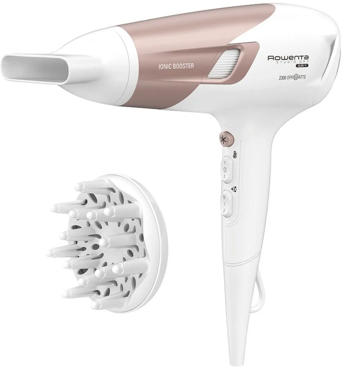Rowenta Studio Dry Glow CV5830 Föhn 2300W - Zwart